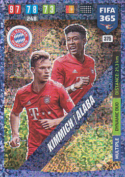 Joshua Kimmich / David Alaba Bayern Munchen 2020 FIFA 365 Dynamic Duo #375